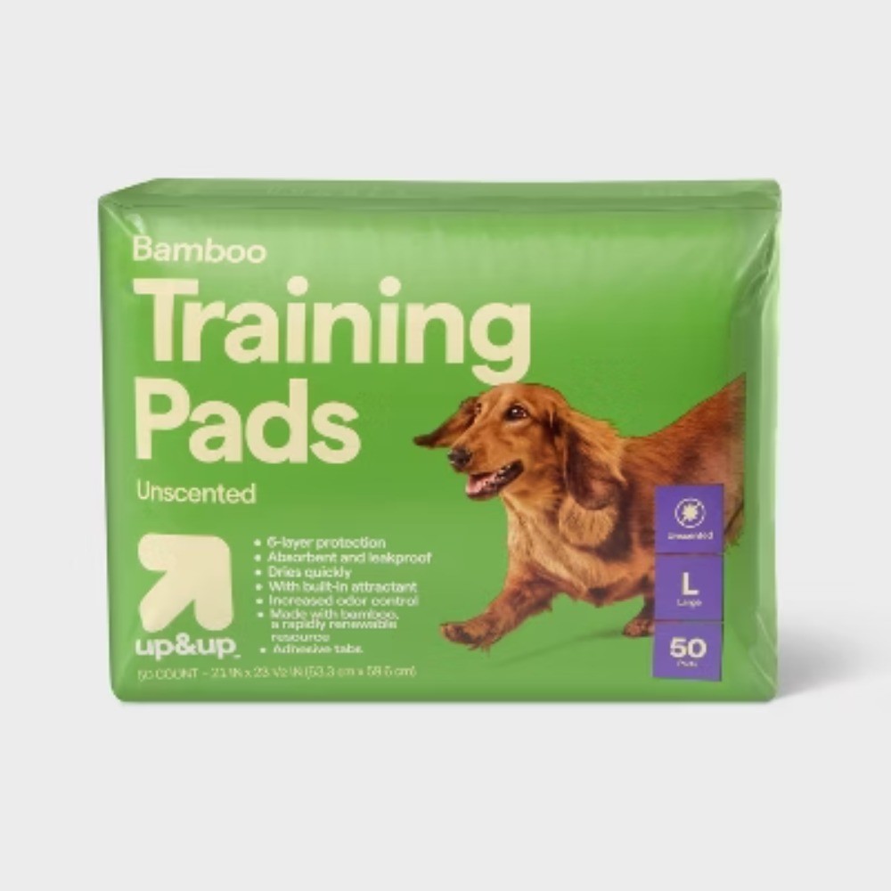 Eco Friendly Bamboo Dog Training Pads – 50ct