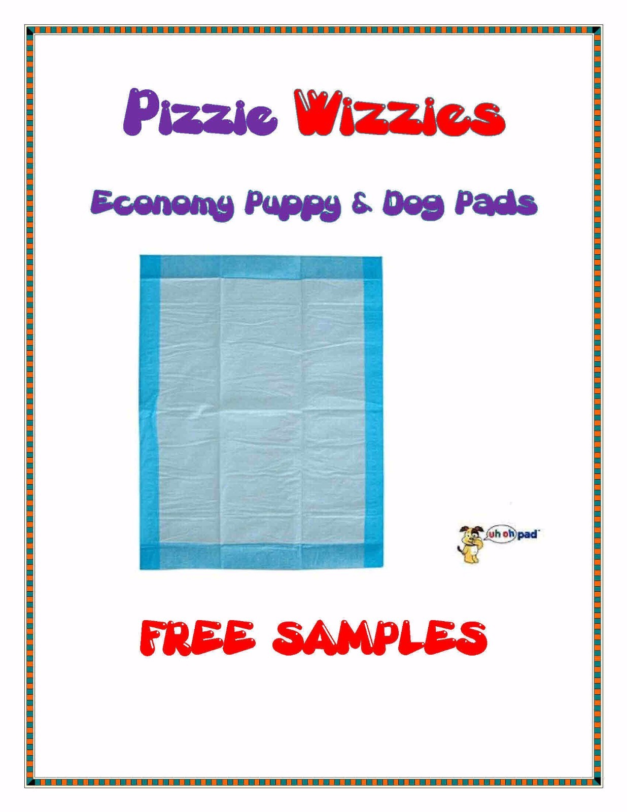 300ct XTRA BIG 30×30″ LOW COST Economy Grade 3-Layer Puppy Training Pads-CHEAP