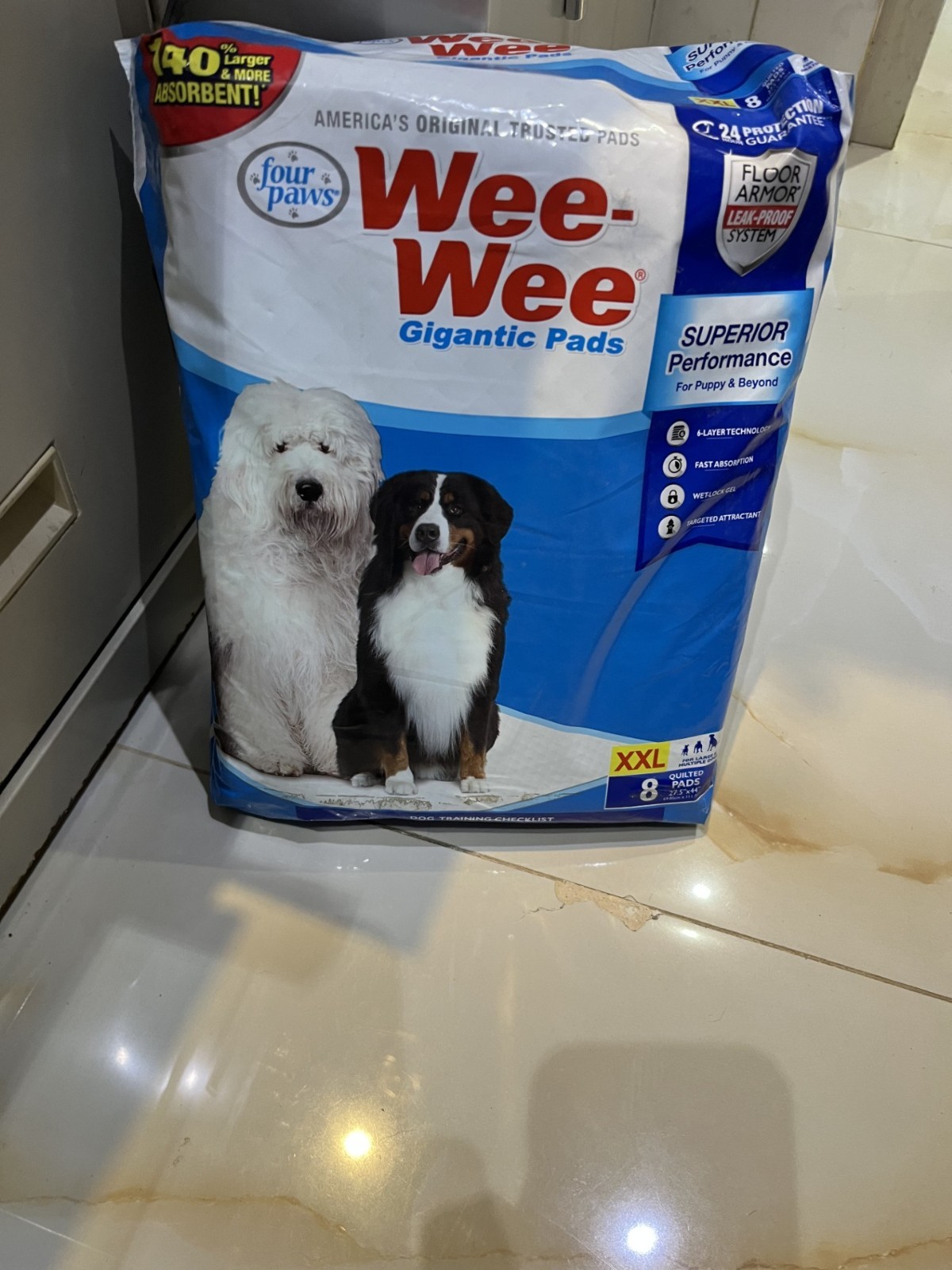 Wee Wee Gigantic Pad XXL 8 Pads