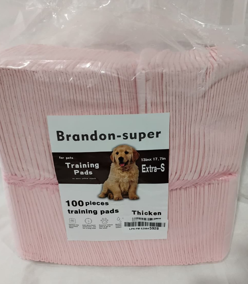 Super-Absorbent Leak-Proof Dog and Puppy Pet Training Pad, Housebreaking Puppy