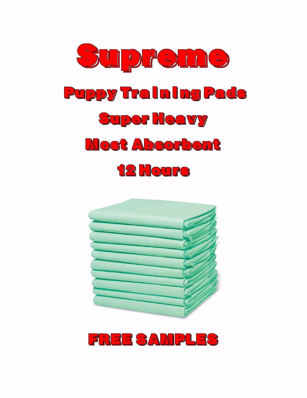 Pro-Pads for Extreme, Large Breeds Ast’d Sizes from 26×36 to 36×36″ Reuse 12hrs