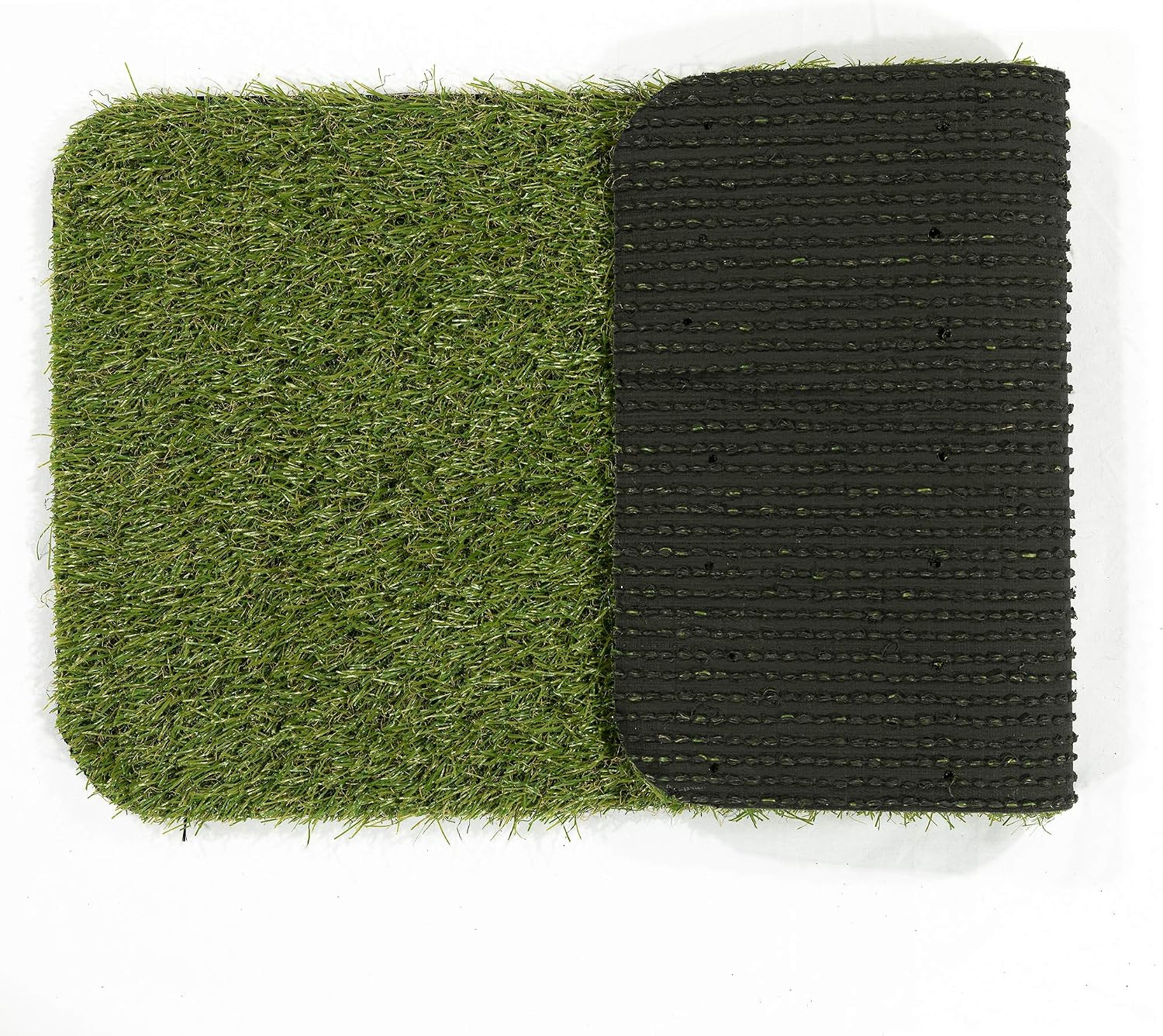 Artificial Grass Puppy Potty Training Pad with Tray, 15″ x 30″ Reusable Pee Pad