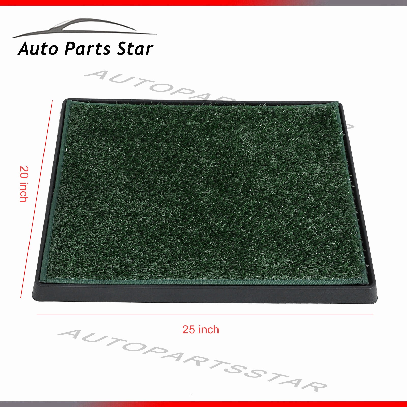 Pet Potty Trainer Grass Mat Dog Puppy Training Pee Patch Pad Indoor Toilet