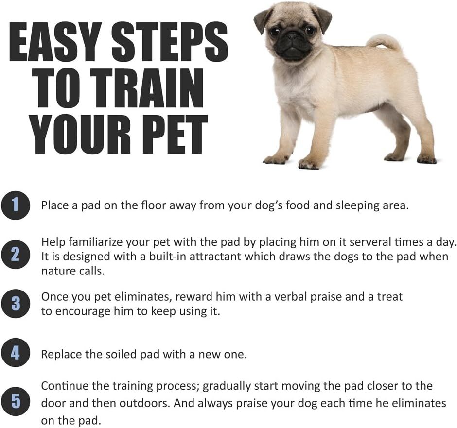 40Ct XL Puppy Pads X-Large Leak-Proof 28×34″ Pee Pads for Dogs Absorbent 6-Layer