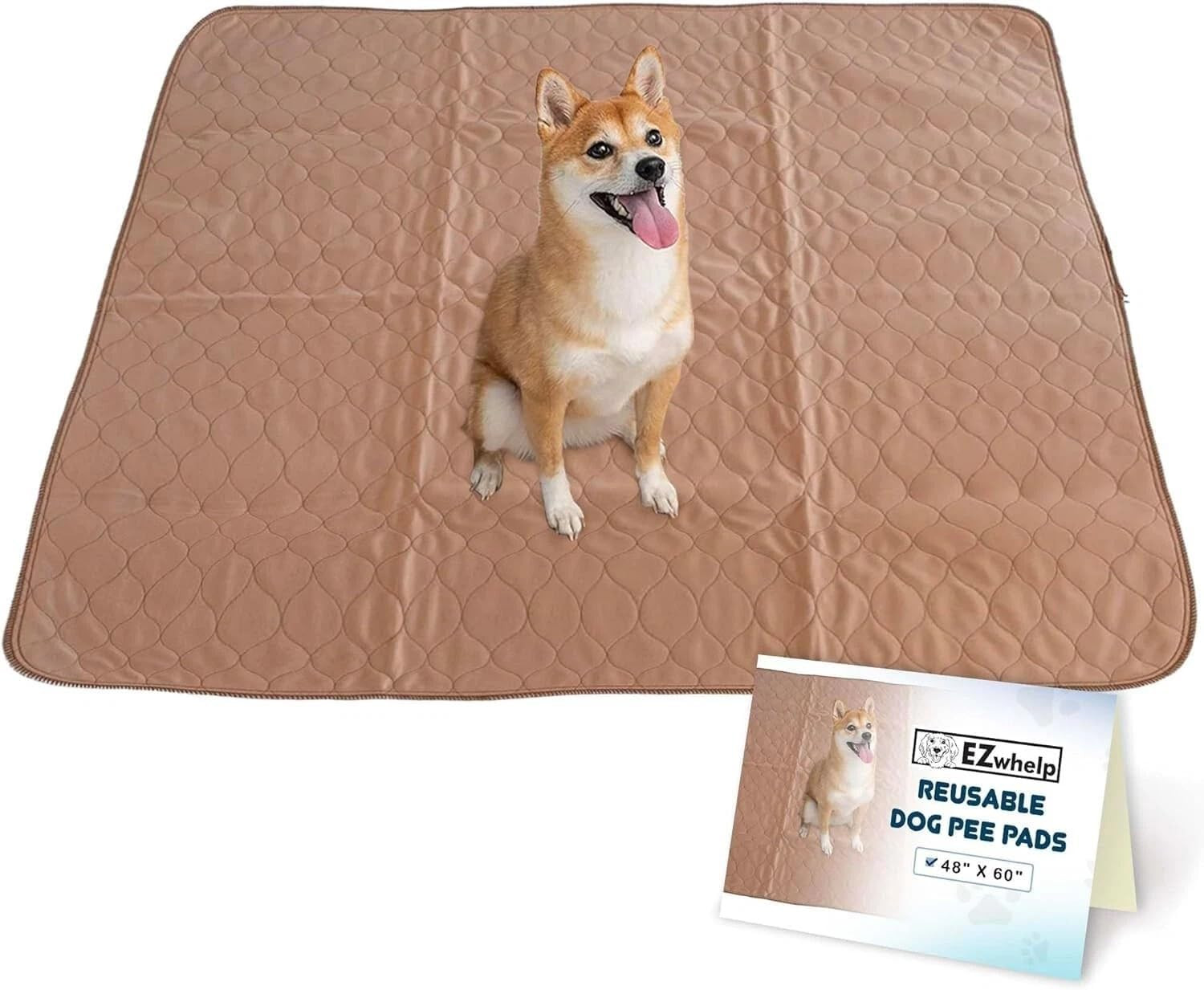 Reusable Dog Pee Pads – Waterproof Training Pads for Dogs – Washable & Sanitary