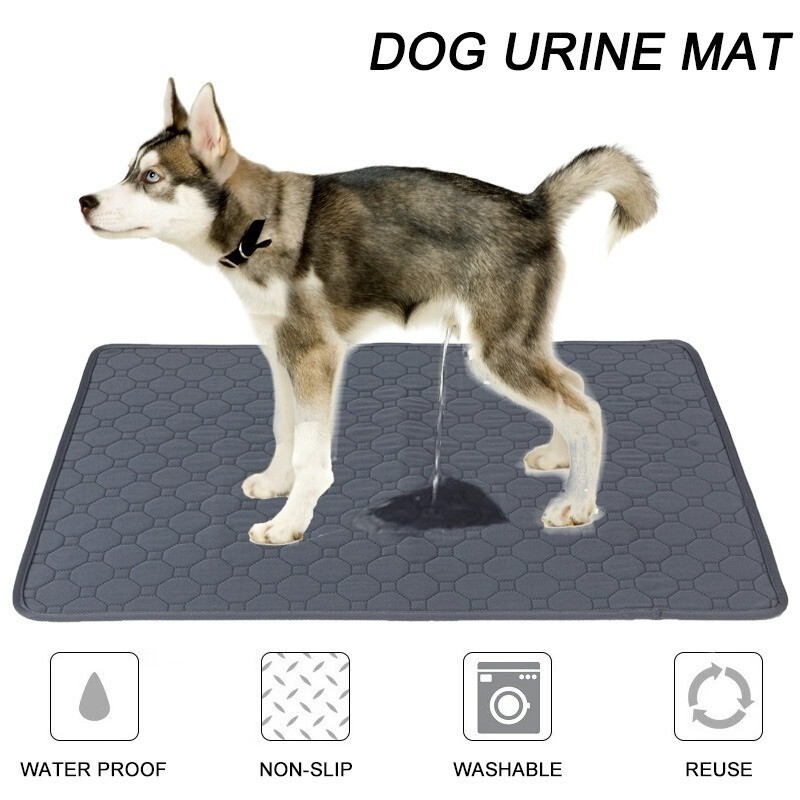 Blanket Reusable Absorbent Washable Puppy Training Pad Pet Bed Dog Pee Pad