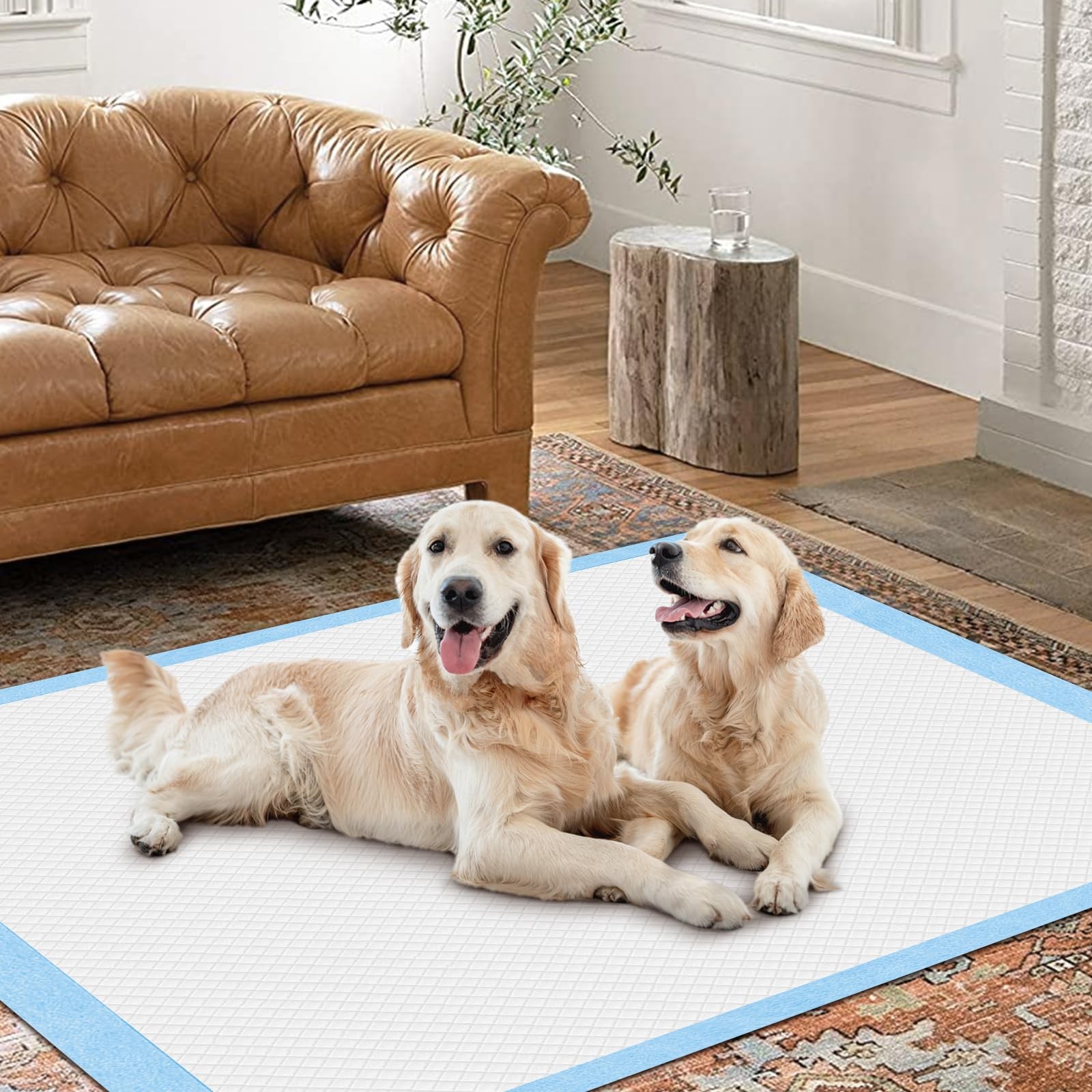 XXXL 31X47” 40 Count 1200ML Super Absorbent Thicken 6-Layer Ultra Large Dog P…