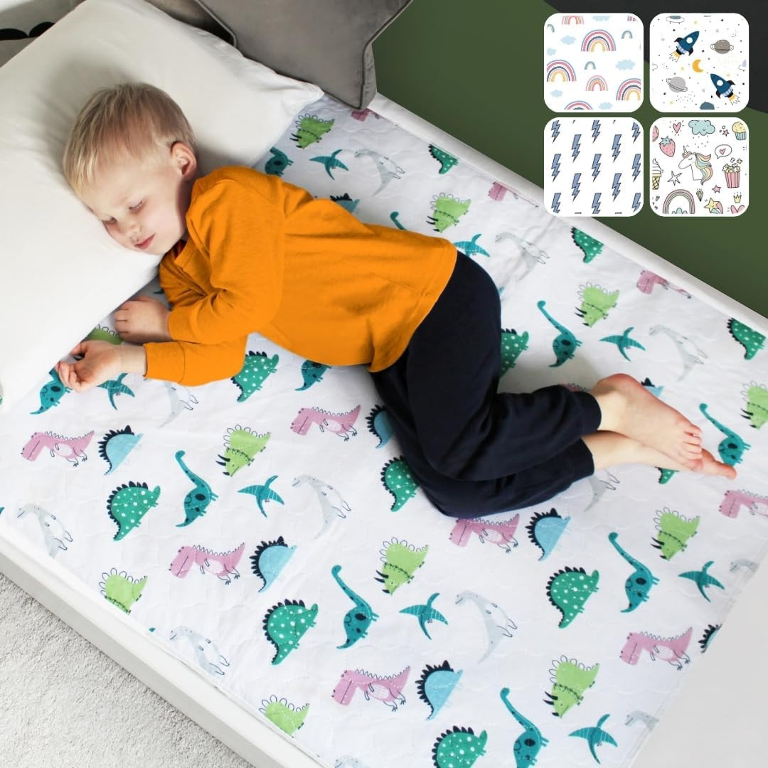 Hygge Sheets® Potty Training Pee Pads for Kids, Toddlers – 100% Waterproof, Non
