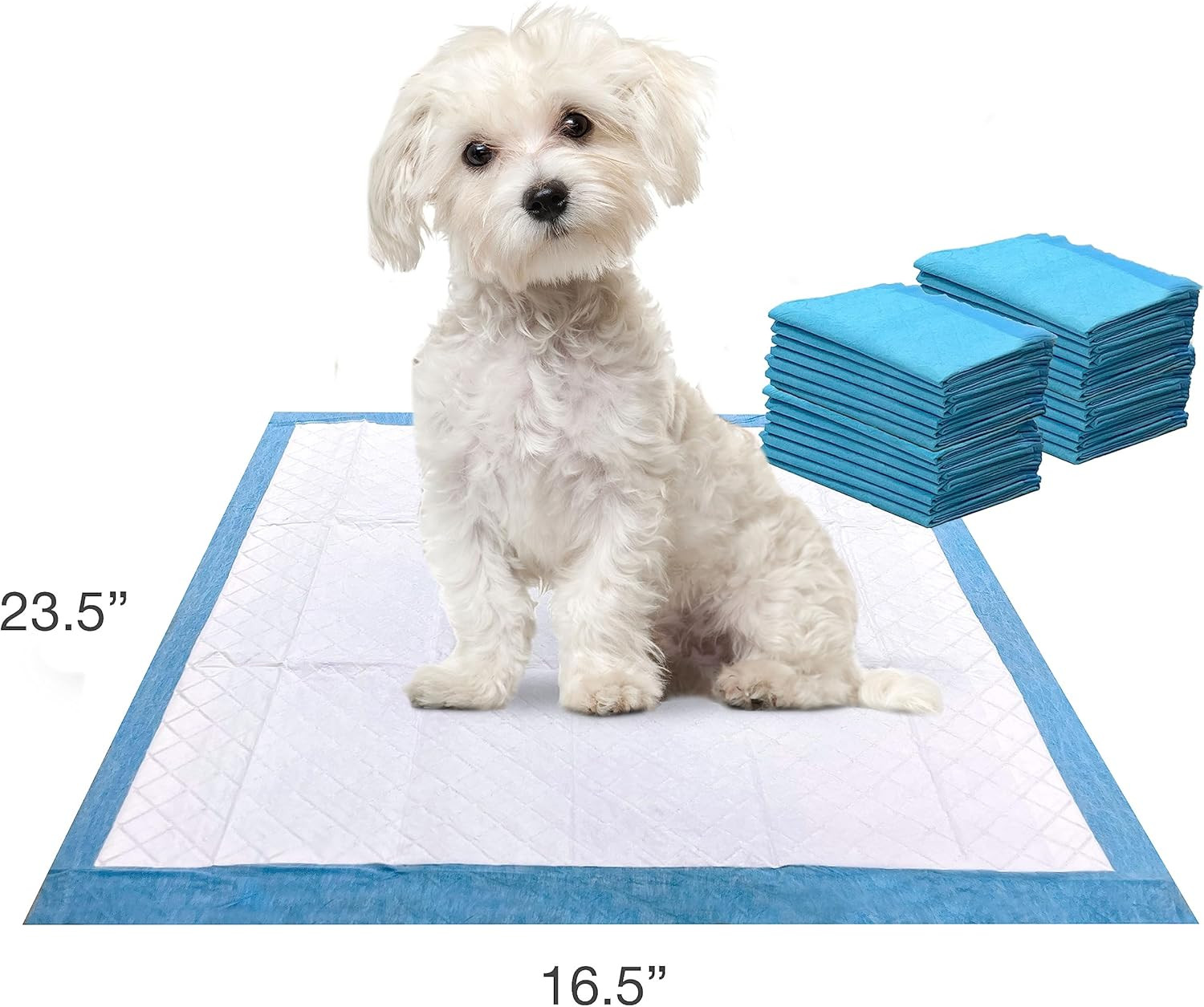 Four Paws Wee-Wee Superior Performance Unscented Little Pee Pads for Small Dogs,