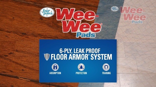 100 Count Leak-Proof Dog Pee Pads – Unscented Quilted Potty Training Pads 22×23