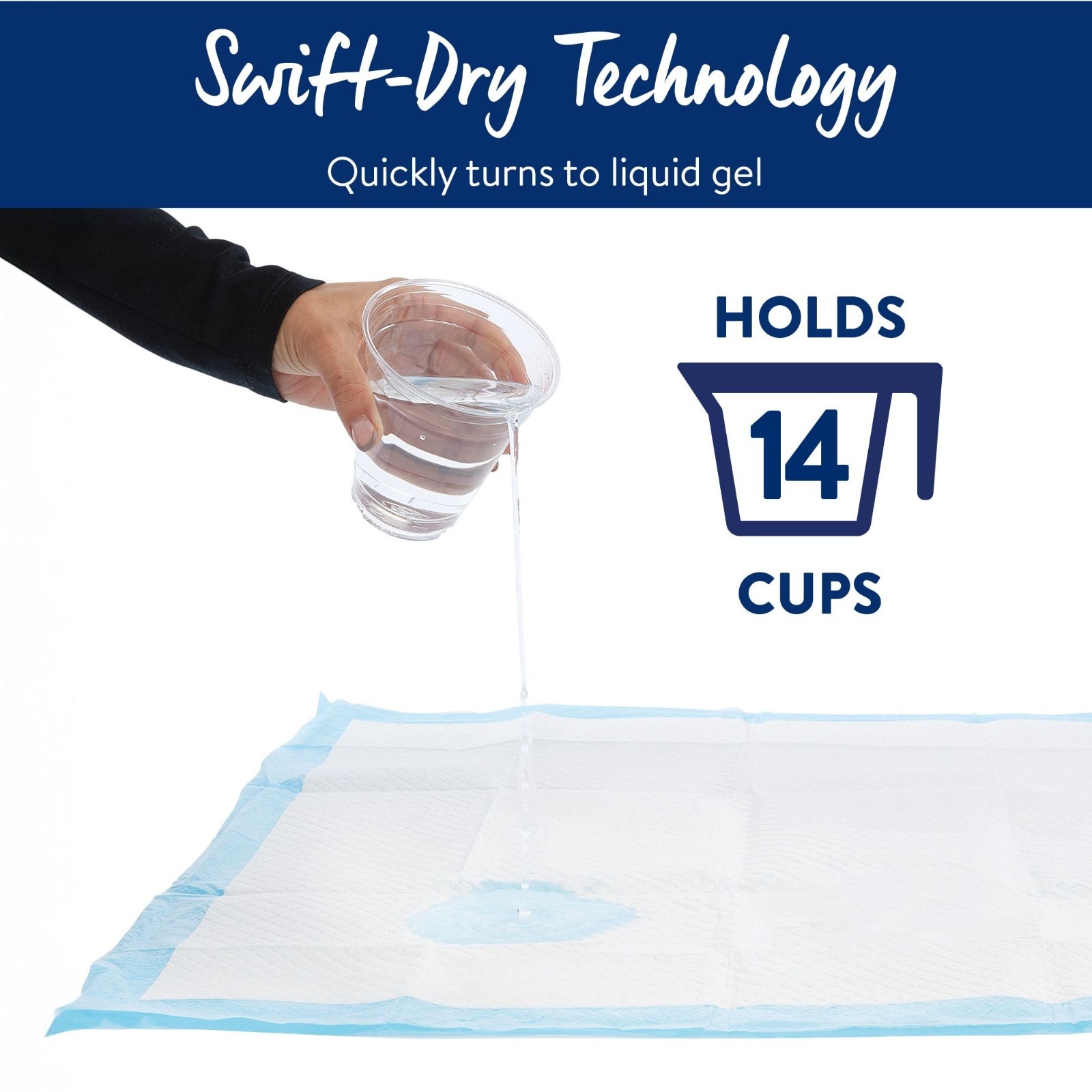Top Paw XXL Premium Dog and Puppy Pee Pads, Training, 27.5″ x 44″, 150 Count