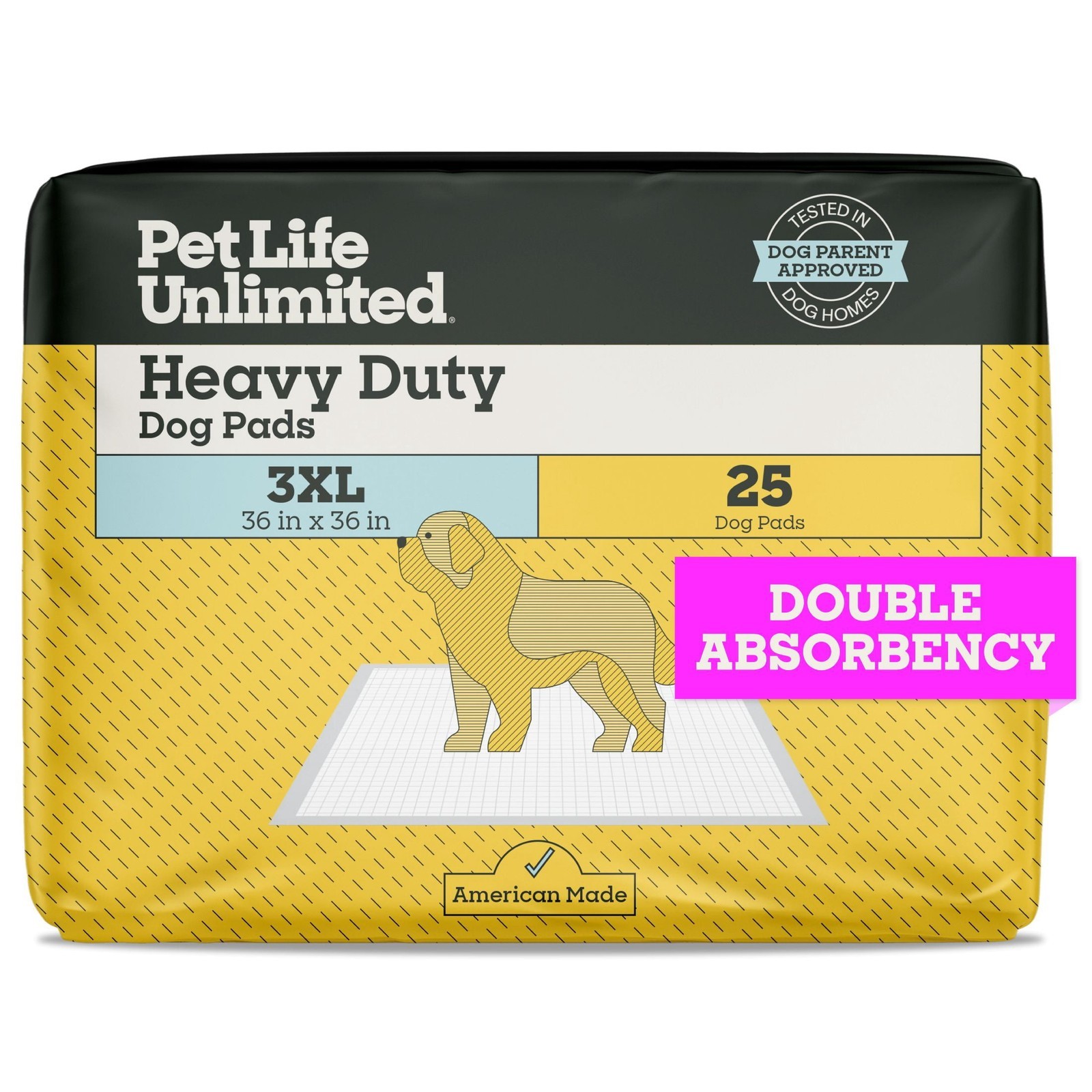 (2 pack Dog Pads Heavy Duty 3XL 36″ x 36″ 25ct