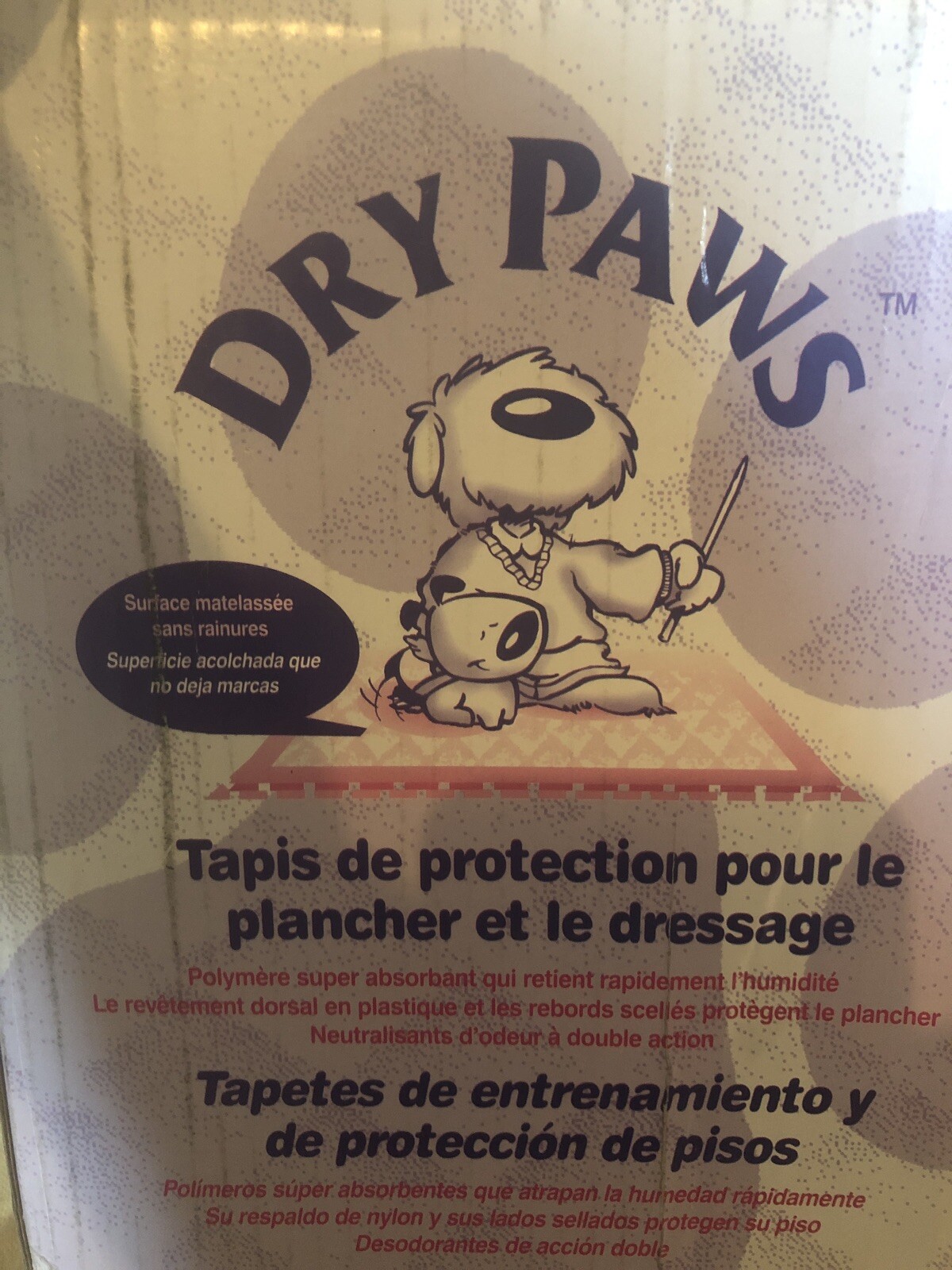 Lot Of 10 Midwest Dry Paws Dog Training Floor Protection Pads 23″ x 24″ Pink