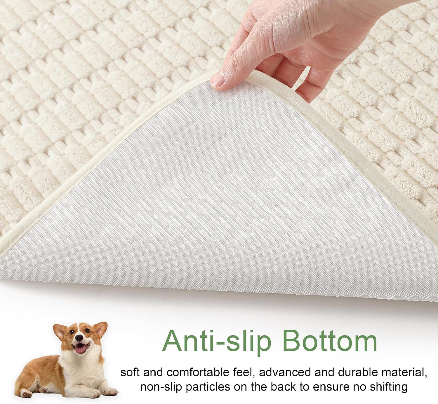 Washable Pee Pads for Dogs, Reusable Puppy Pads Dog Pads, Non-Slip Dog Pee Pads,
