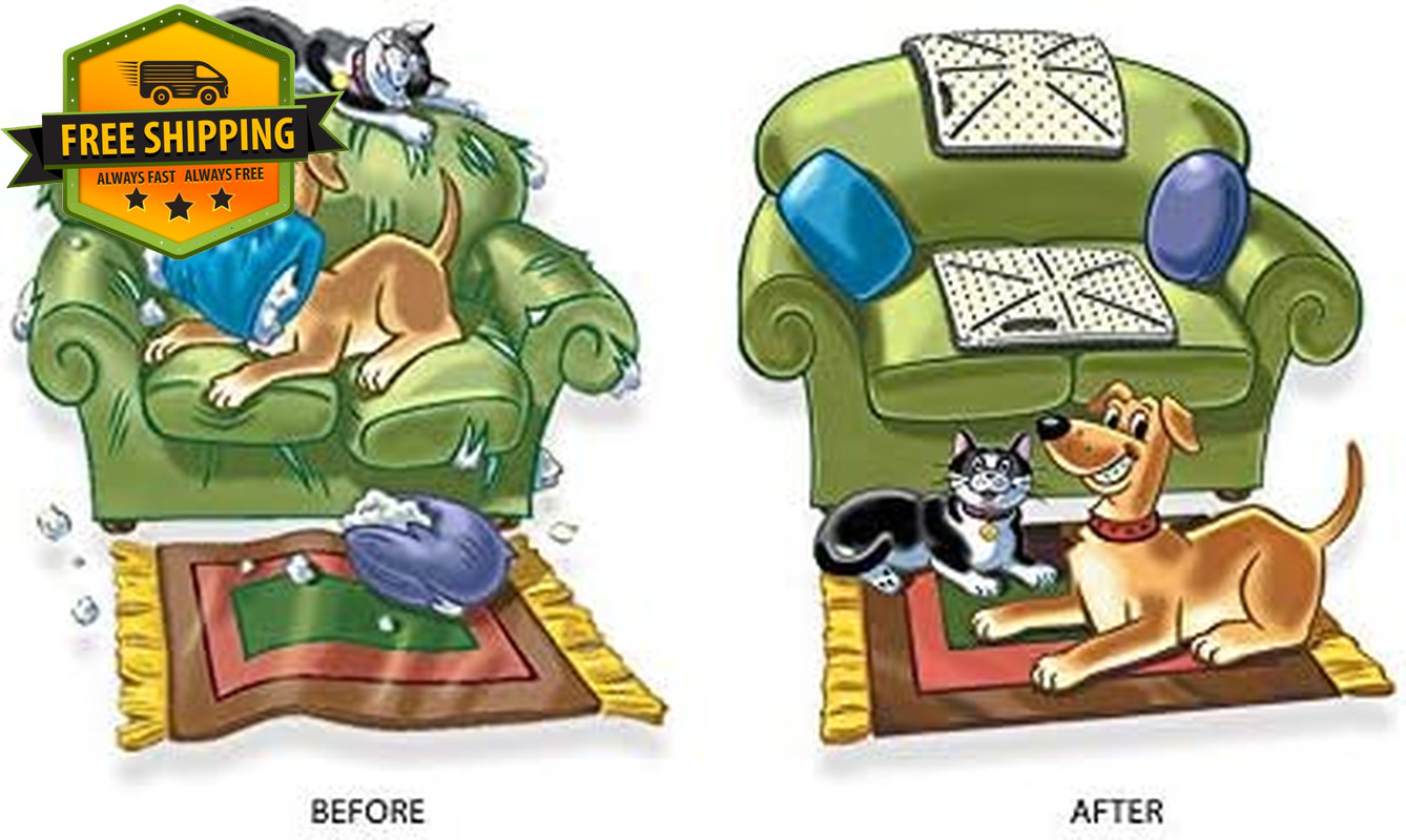 Pet Training Mat Foldable Deterrent Keep Pets Off Furniture 18”