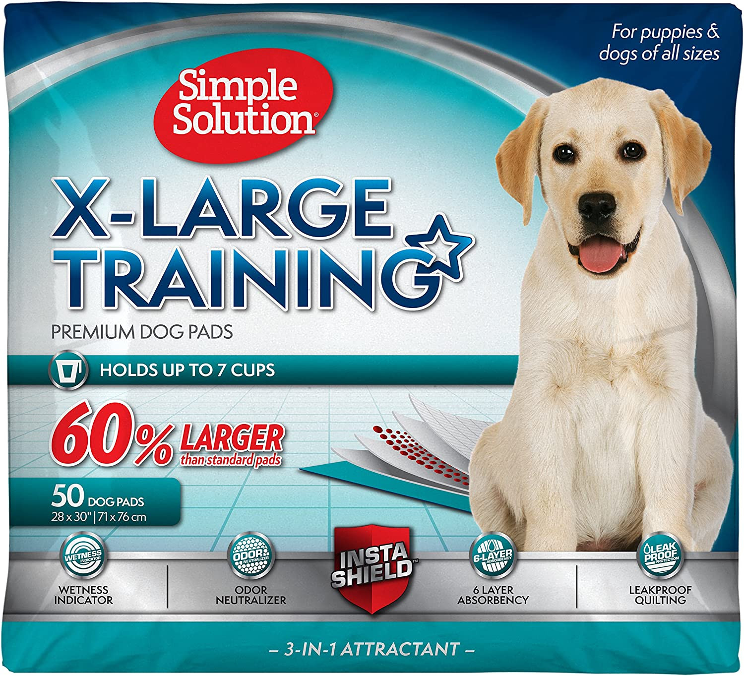 Extra Large Pee Pads for Dogs, Puppy Potty Training, Leak Proof Dog Pads, Pet Pe