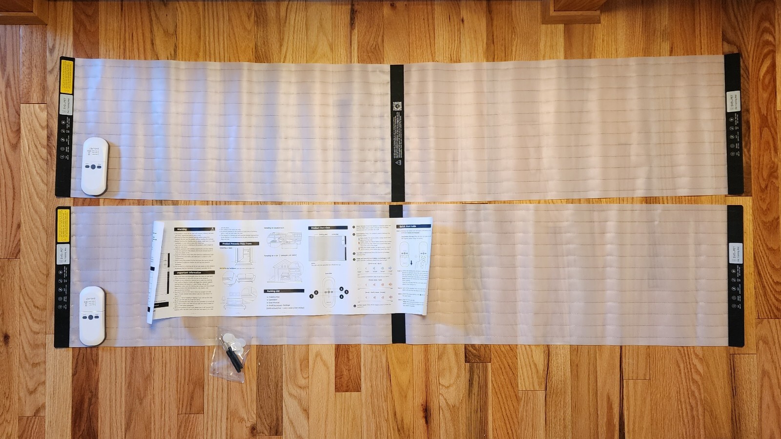 2 Pack SVD Pet Training Mat (Scat Mat) 12×60” – Open Box, Unused – Beep & Static