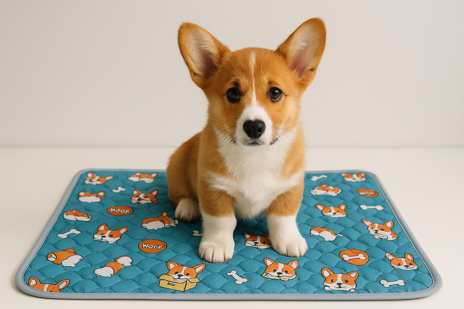 Pee pad for dogs Reusable and washable. Two colors. For small breeds