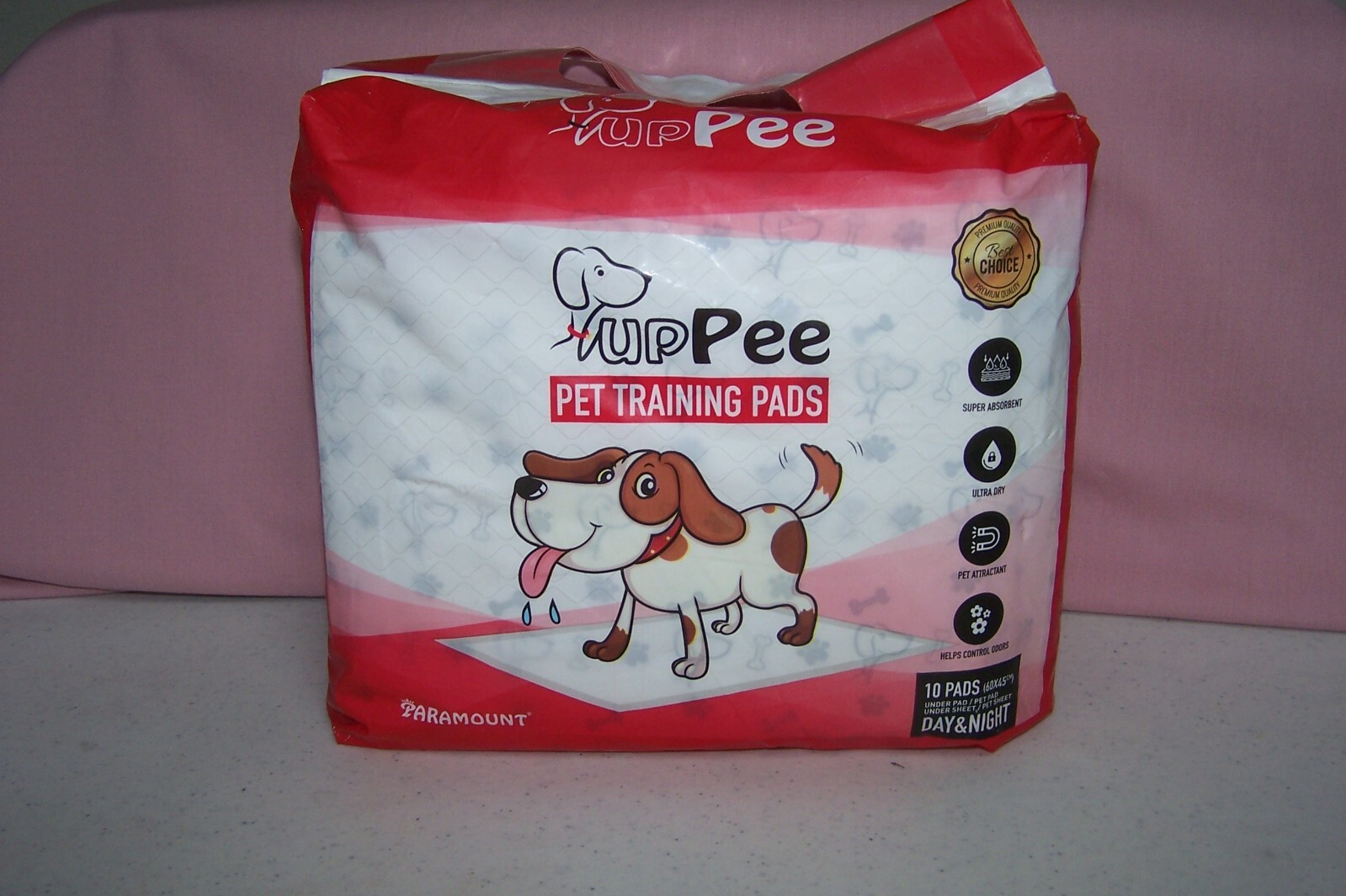 Paramount PupPee Pet Training Pads 10 Count Pads NEW in Pack Exp. 04/2027 HTF