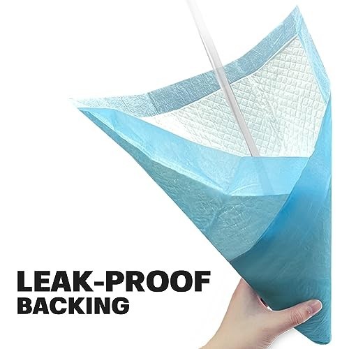 Disposable Dog Training Pads 100 Count 17×24 Inch Leak Proof 6 Layer Absorbent