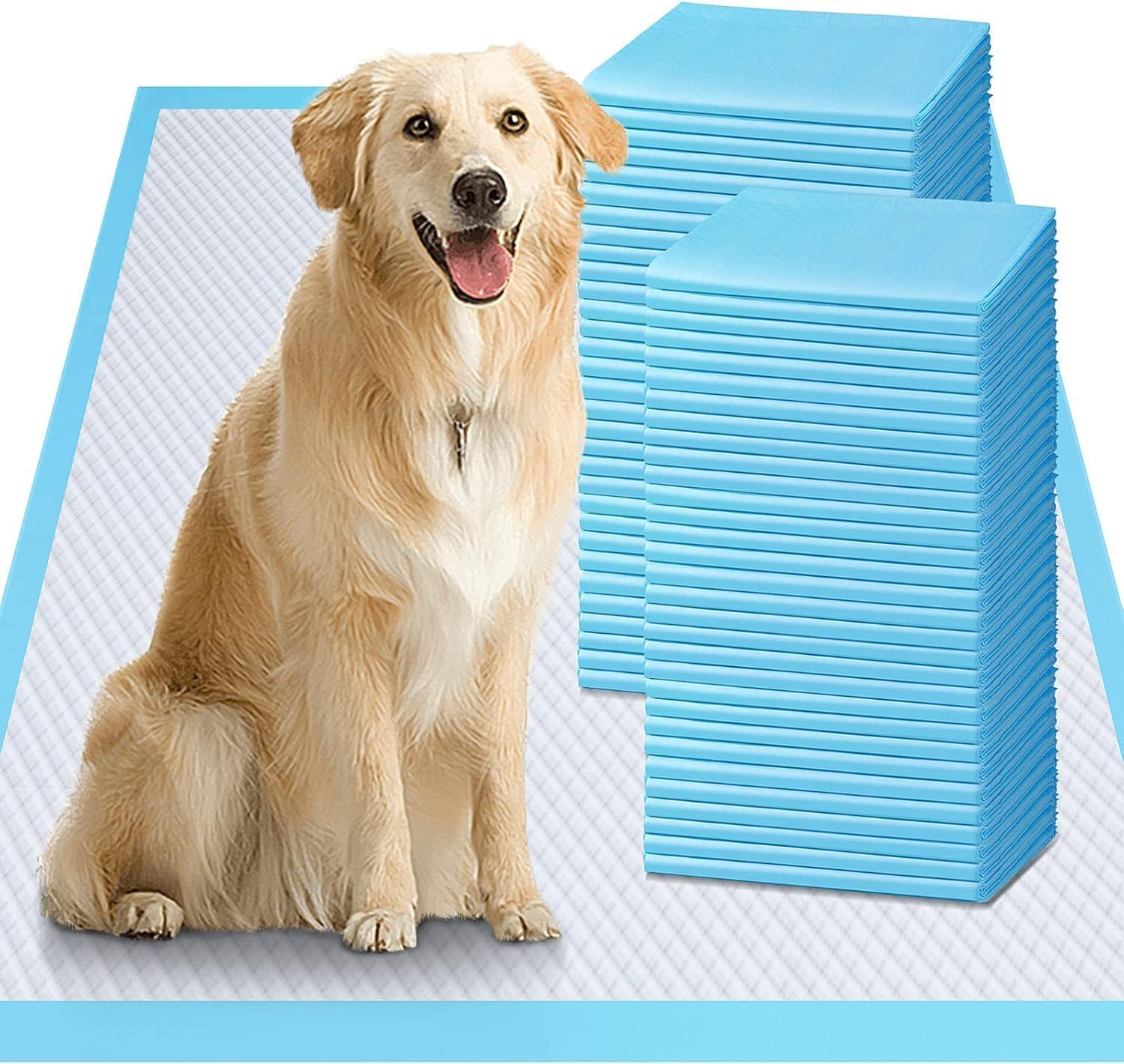 Thicker Heavy Absorbency Pet Training Puppy Pads 28″X34″- Extra Large Disposable