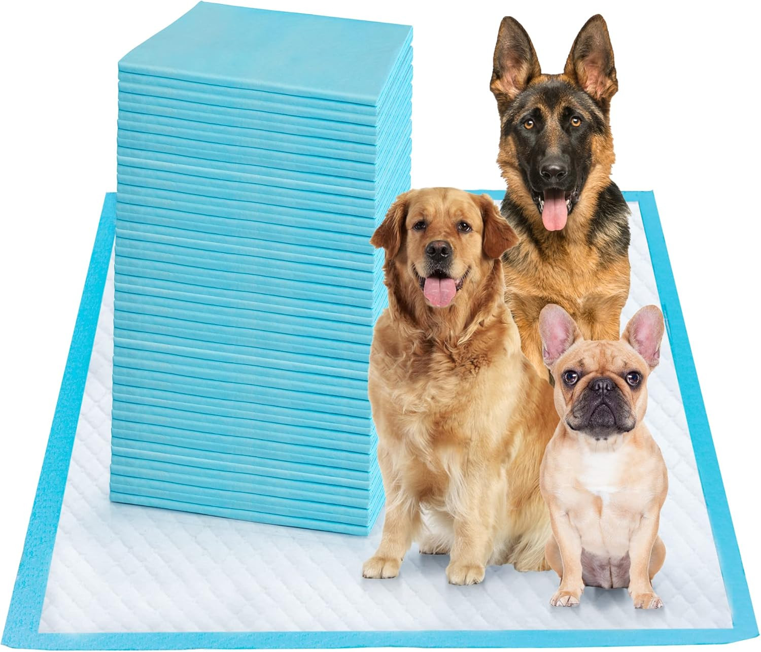 Boscute Super Absorbent & Leak-Proof Jumbo Size 36″x36″ Pet Training Dog Pee Pad