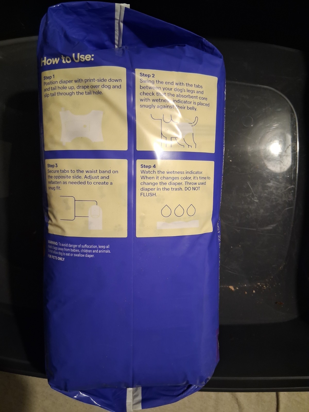 UP & UP, Disposable Dog Diapers, 18 L/XL