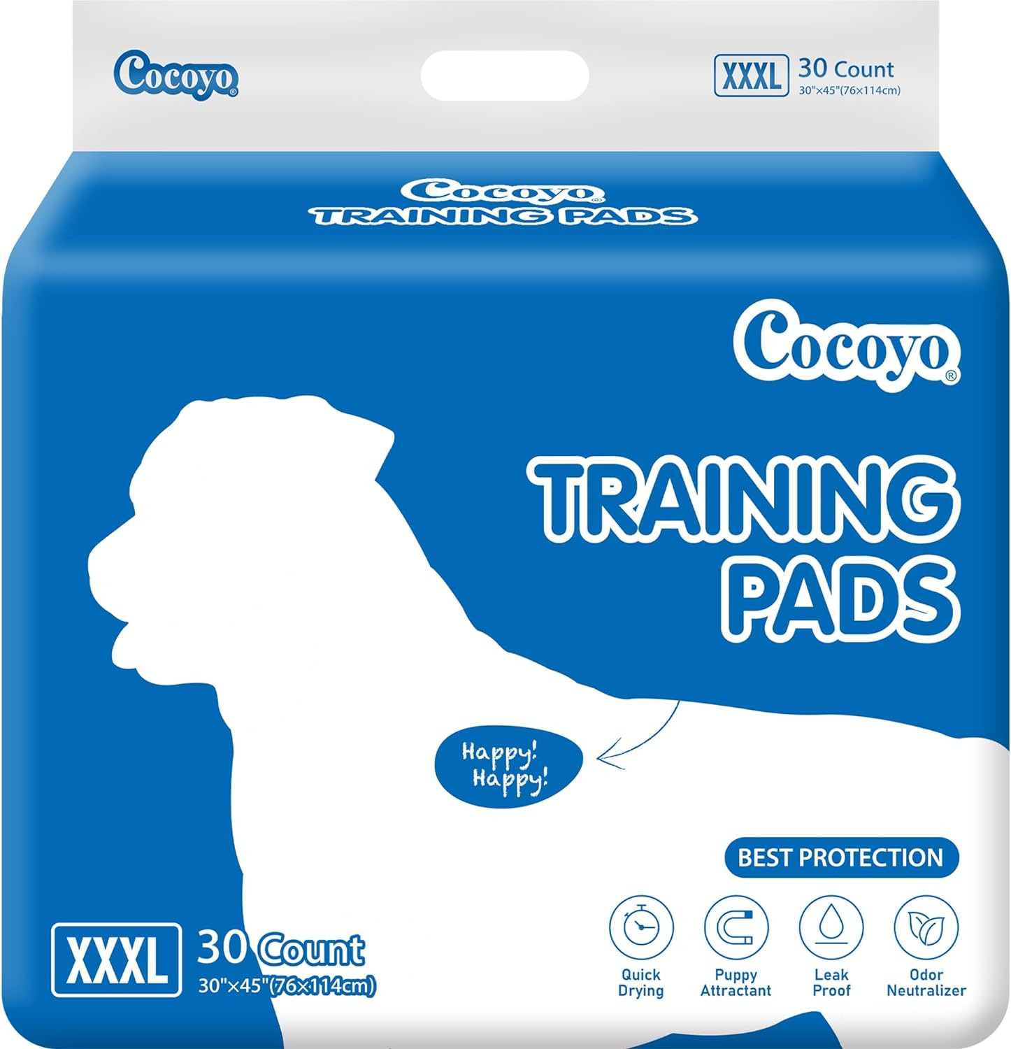 Best Value Dog Training Pads Size | Dog Pee Pads XXXL Size | Super Absorbent Pu