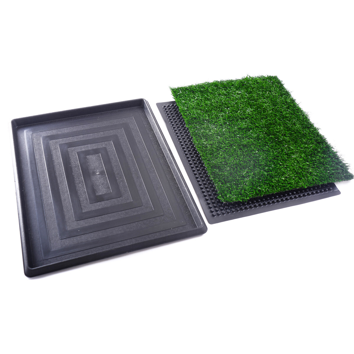 2 Size Pet Potty Trainer Grass Mat Dog Puppy Training Pee Patch Pad Toilet