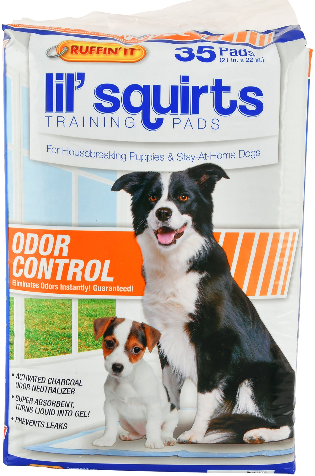 Lil’ Squirts Training Pads with Activated Charcoal, 35 count