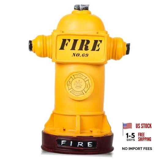 Potty Training Dog Fire Hydrant, NPBIYOYG 4.3″ W x 9.4″ H Small Fire Yellow