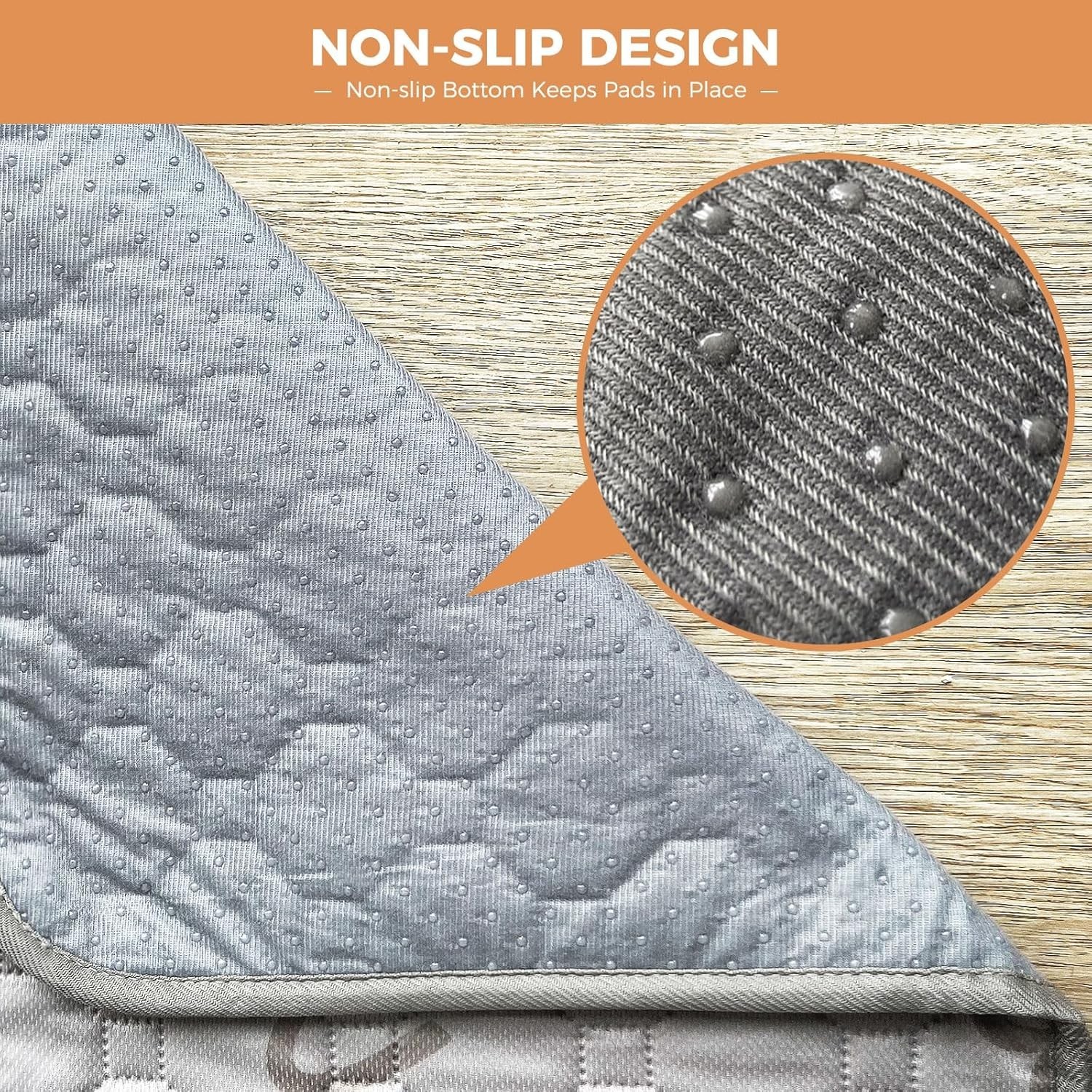 FXW Dog Pet Super Absorbent Washable Pee Pad 63″x63″ Square for 8 Panel 24″ Pen