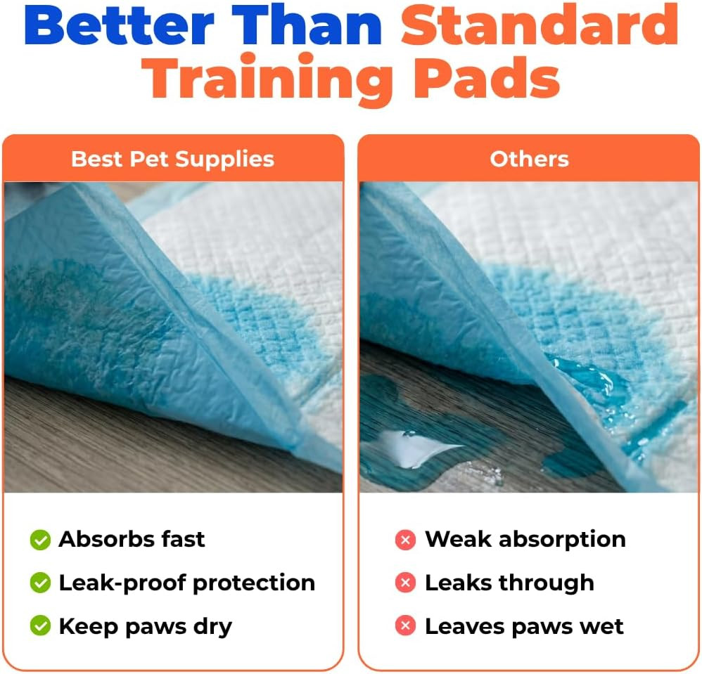 XL (36 X 28 Inches) Puppy Pads 100 Count – Super Absorbent Dog Training Pads, Qu