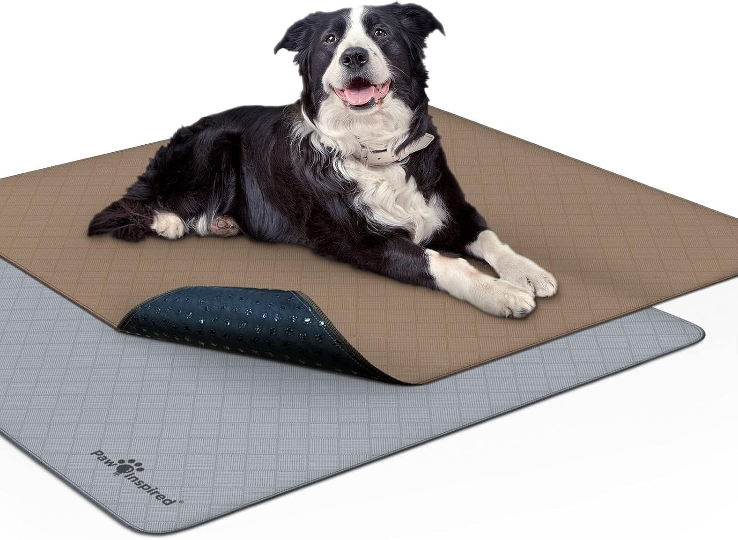 Washable Pee Pads for Dogs (2 Pack) | Leakproof, Non-Slip Reusable Puppy Pads fo