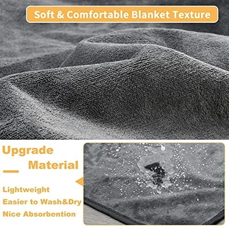 Washable Non-Slip Dog Pee Pad Mat Extra Large 72×72 Waterproof & Reusable New