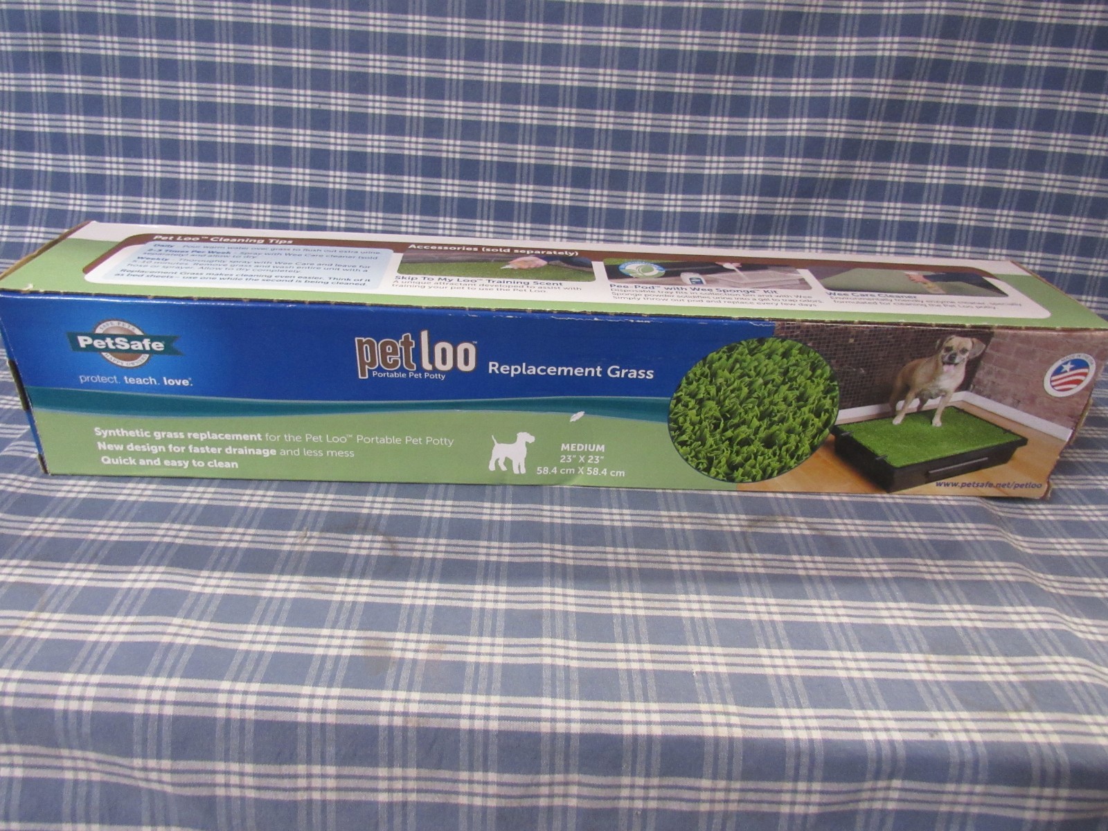 PetSafe Pet Loo Plush Replacement Grass Medium (Open Box) FAST FREE SHIPPING.
