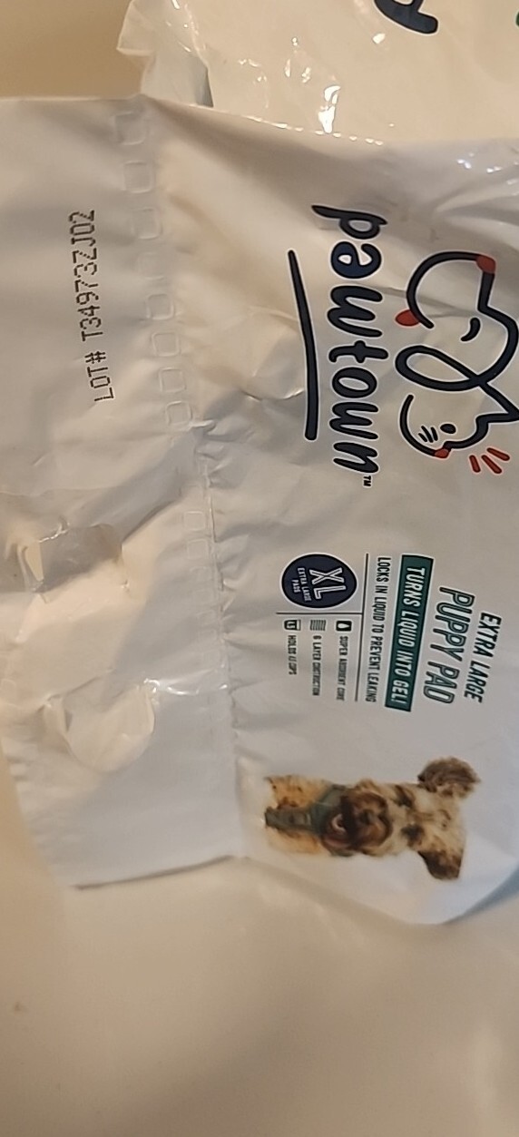 Rite Aid PawTown Extra Large Puppy Pads – 25 Count – 30″ x 26″