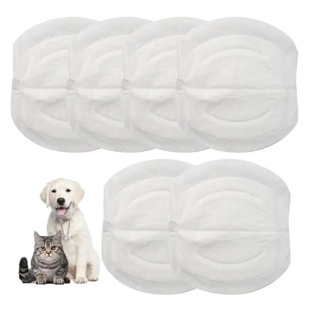 30pcs Disposable Booster Pads Pet Diaper Liners Inserts for Male Female Dog C…