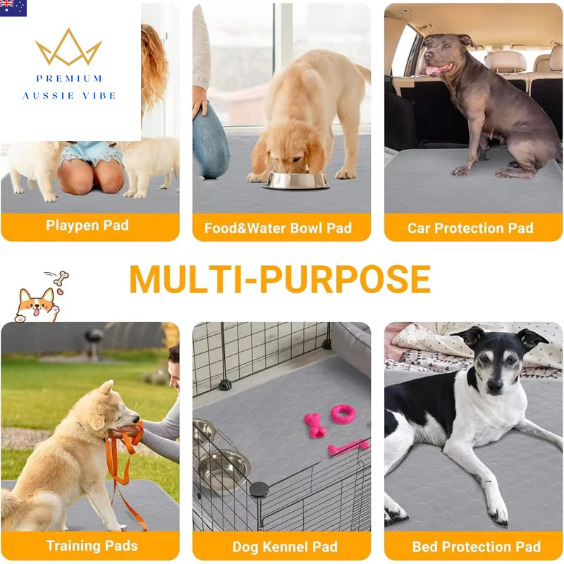 Dog Pee Pad Reusable Washable Dog Urine Mat Car Seat Floor Sofa Waterproof Absor