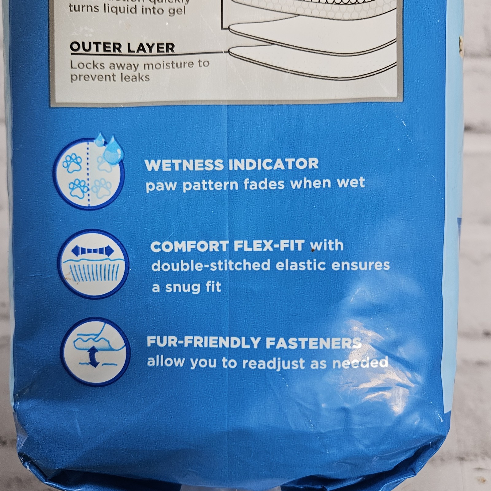 Wee-Wee Super Absorbent Disposable Adjustable Dog Potty Training Male Wraps New