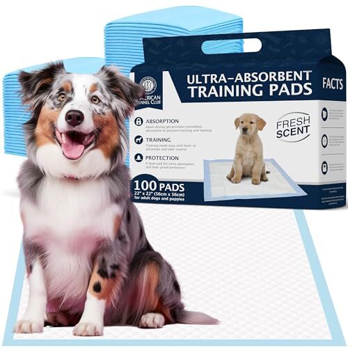 Kennel Club Scented Puppy Training Pads with Ultra Absorbent Quick Dry Gel – …