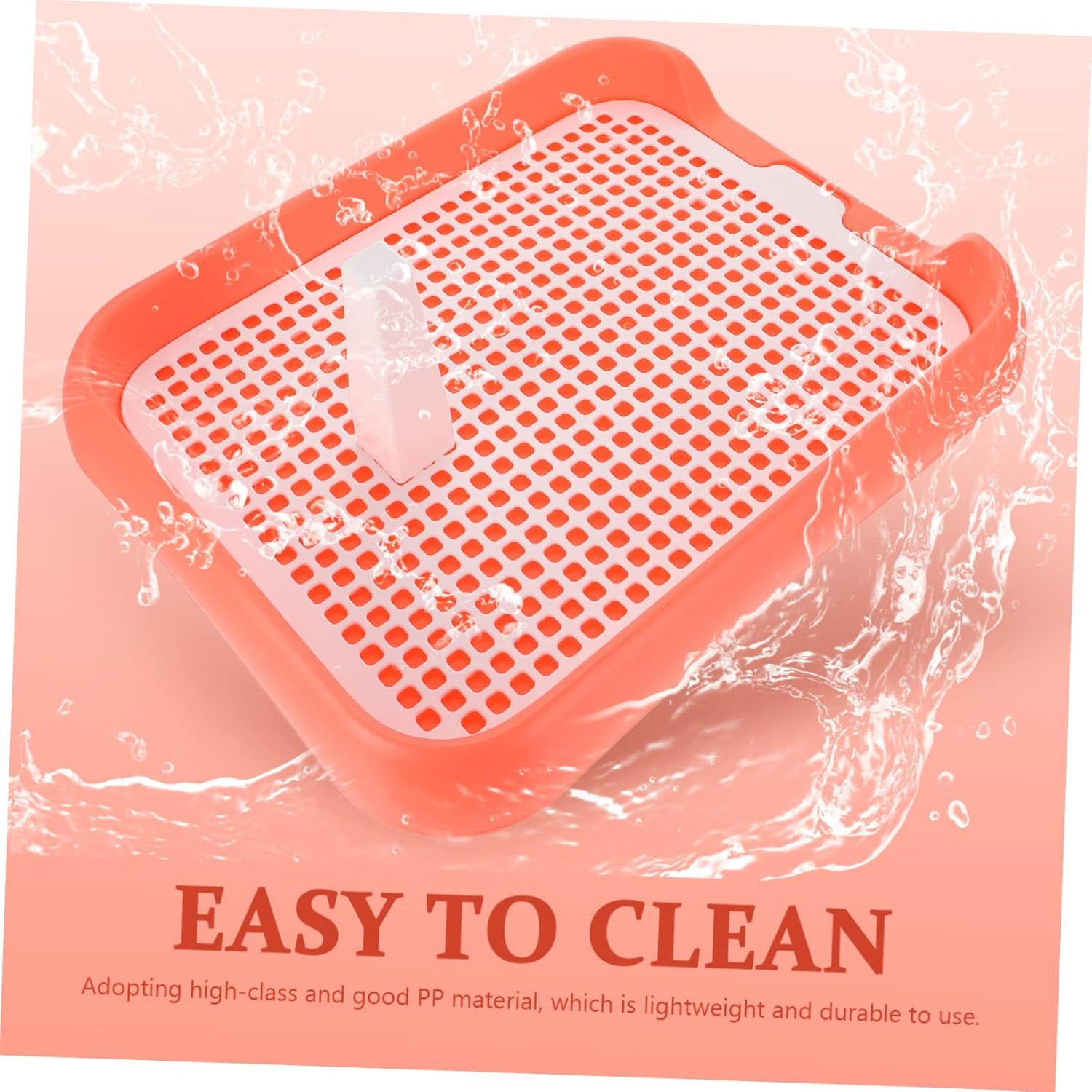 Mesh Dog Toilet Pad Indoor Pet Training Supply Slide Design for Easy Cleaning Du