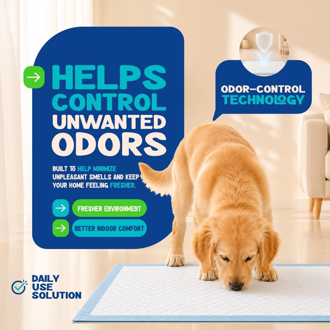 Loofy Pee Pads for Dogs, Training Pads for Dogs, Dog Training Pads, X-Large 35X2