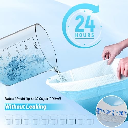 Puppy Pads Extra Large for Dogs 31″x47″ Count, Leak-Proof & Super Absorbent 40