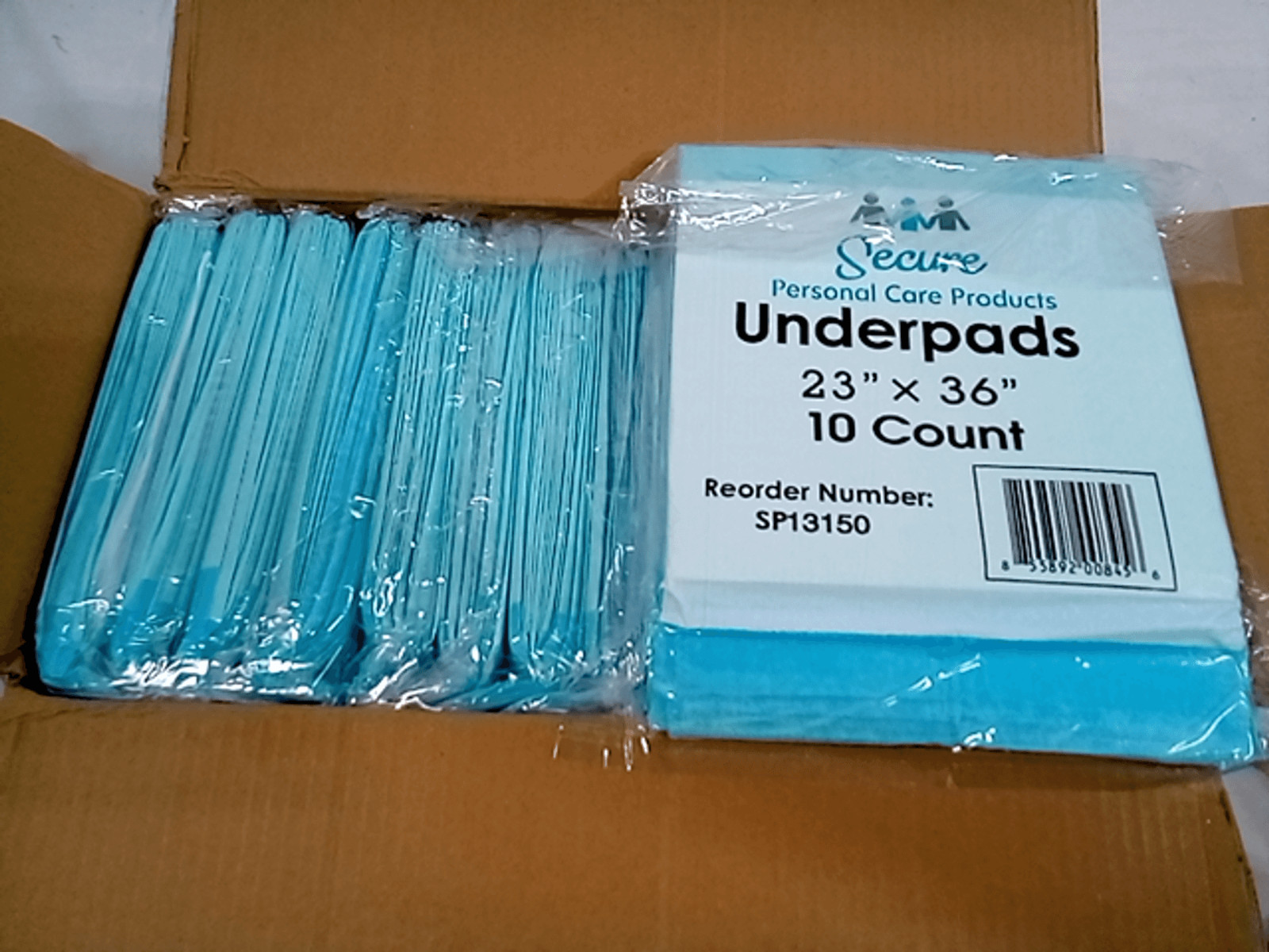 150ea 23×36 Secure Dog Puppy Training Wee Wee Pee Pads Underpads Medical Grade
