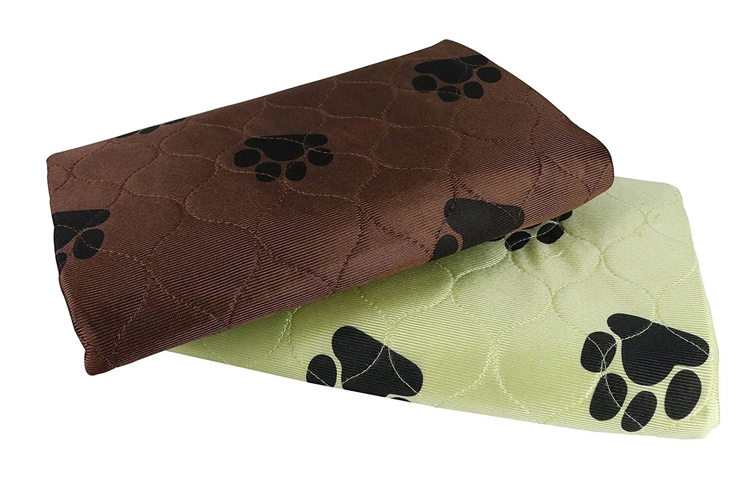 Washable Dog Pee Pads 2 Pack Reusable Puppy Training Mats Large Absorbent