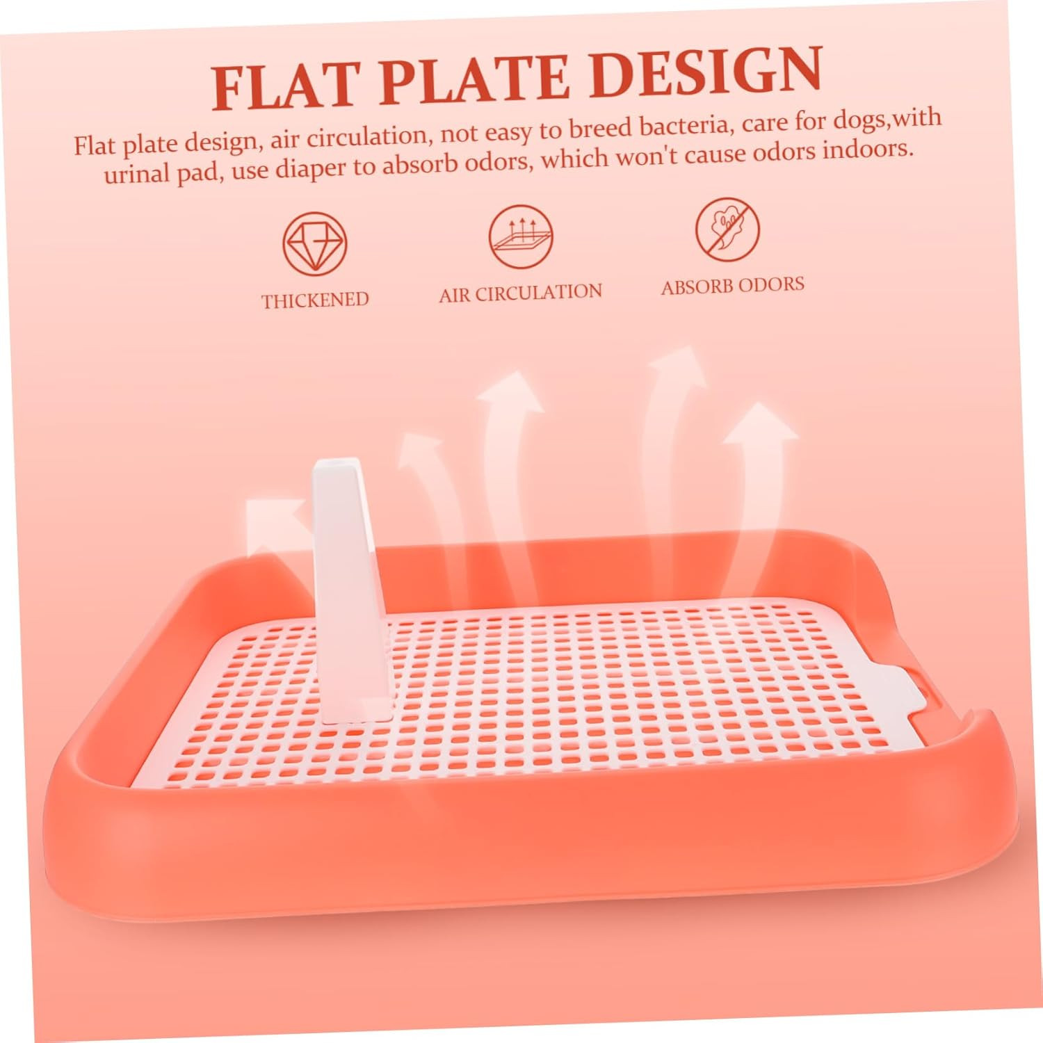 Mesh Dog Toilet Pad Indoor Pet Training Supply Slide Design for Easy Cleaning Du
