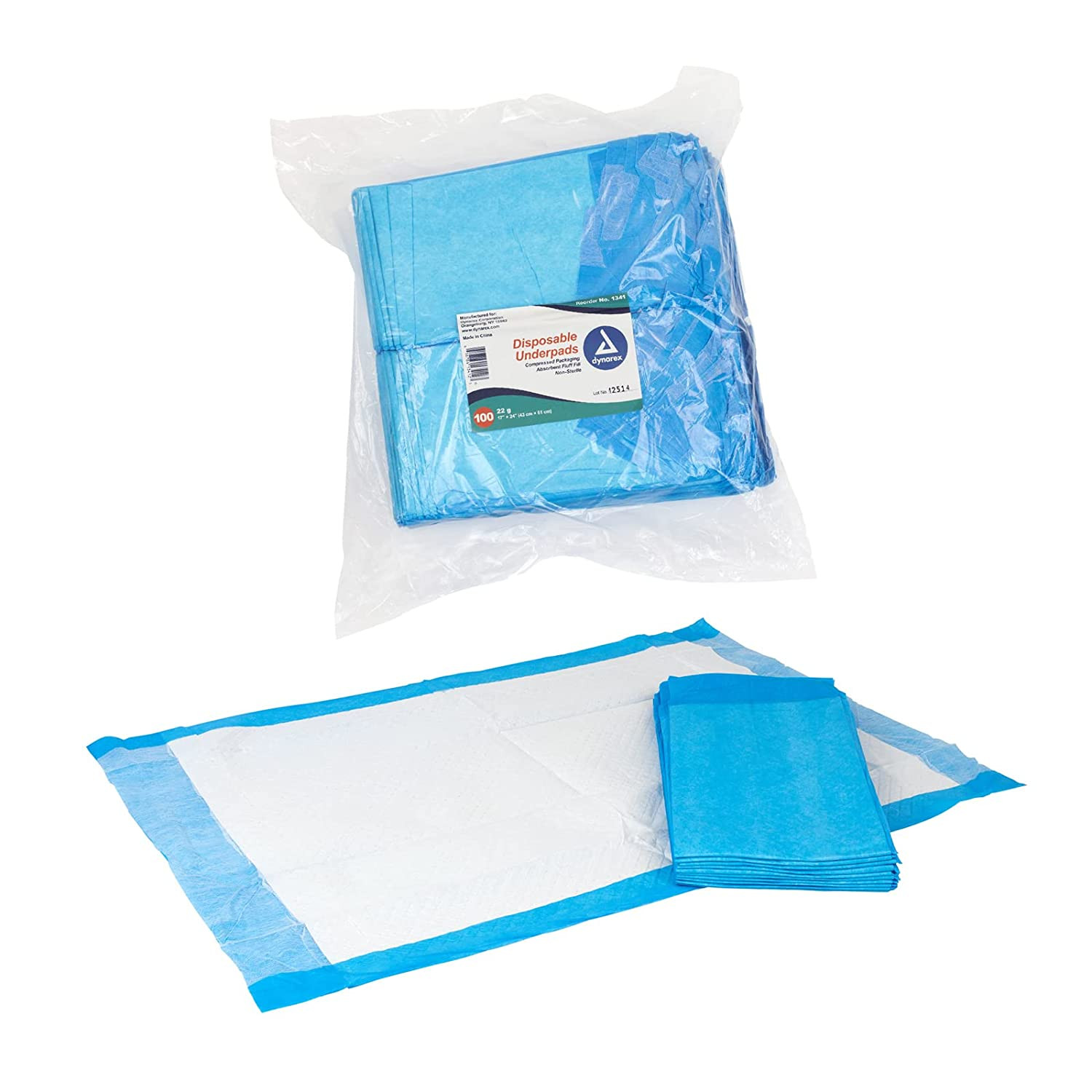 Brand New 17 x 24 Puppy Underpads Dog PEE Pads WEE PAD 100/bag