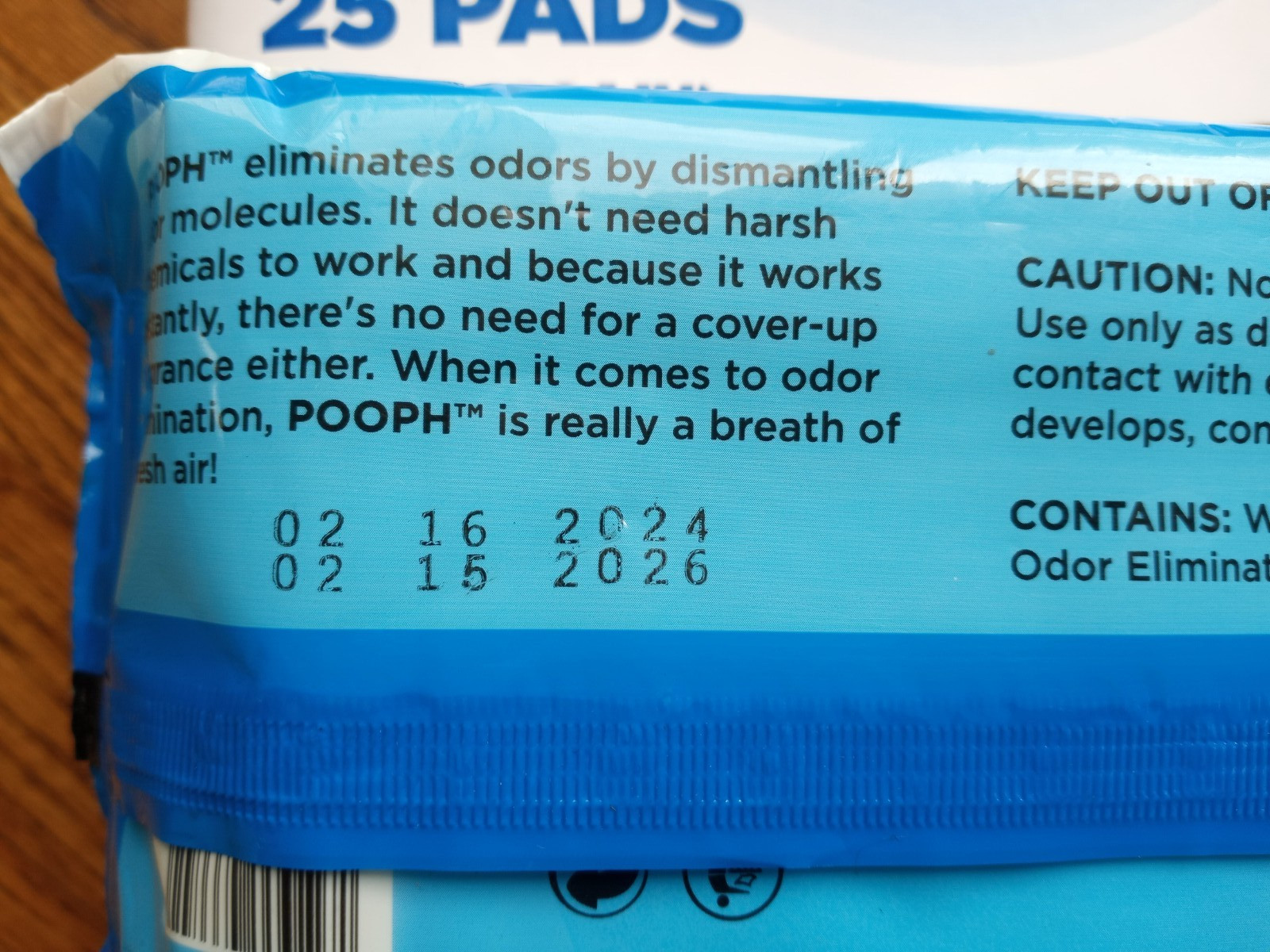POOPH Pet Pads & Wipes for Puppy + Dog Grooming, Pads 25 count & Wipes 50 count