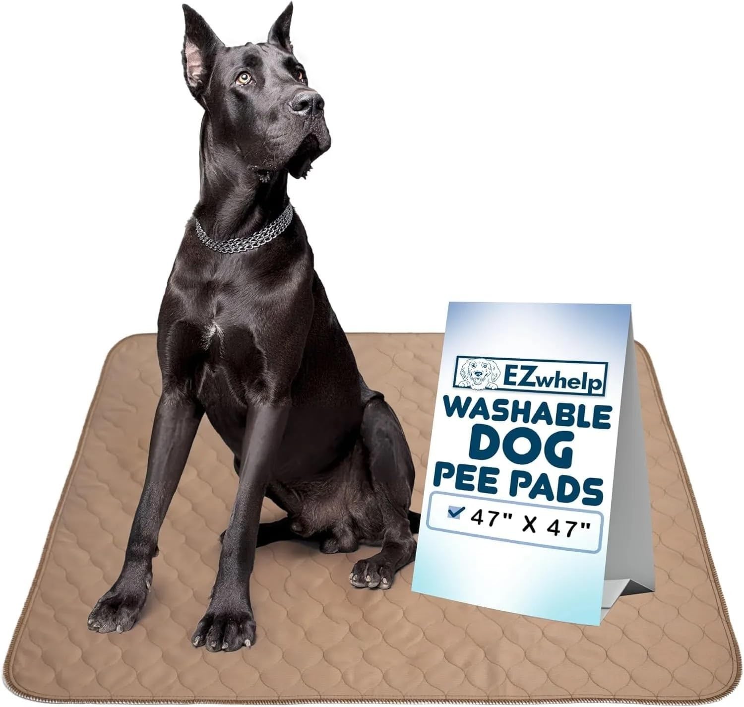 Washable Pee Pads for Dogs – Waterproof Training Pads for Dogs Reusable & San…